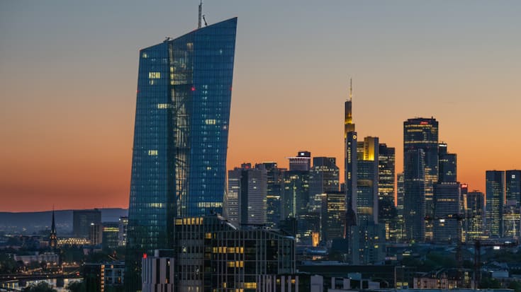 La dernière modification des taux remonte à juin, lorsque la BCE avait abaissé son principal taux sur les dépôts à 2% (archives).