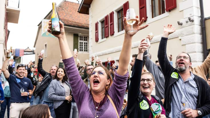 La joie a envahi les participants à ce record du monde.