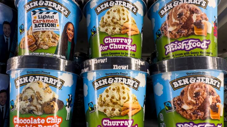 Fondée en 1978, Ben &amp; Jerry's est une entreprise revendiquant ses engagements en faveur de la protection de l'écologie, du respect des droits humains ou de la question des inégalités.