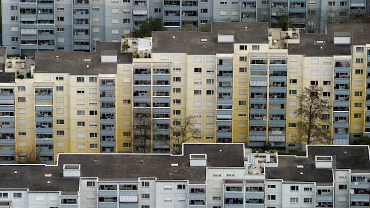 Ventilés selon les régions, les loyers ont augmenté principalement dans le canton de Nidwald, aucune tendance claire ne se dégageant dans les villes  (archives).