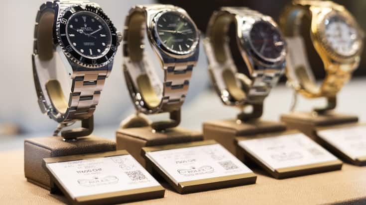 Dans l'ensemble, les exportations horlogères helvétiques se sont tassées de 16,5% en rythme mensuel à 1,64 milliard de francs en août (archives).