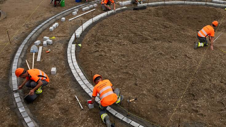 De jeunes talents se sont affrontés dans plus de 90 métiers, comme la construction routière, lors des championnats suisses des métiers. (photo d'archives)