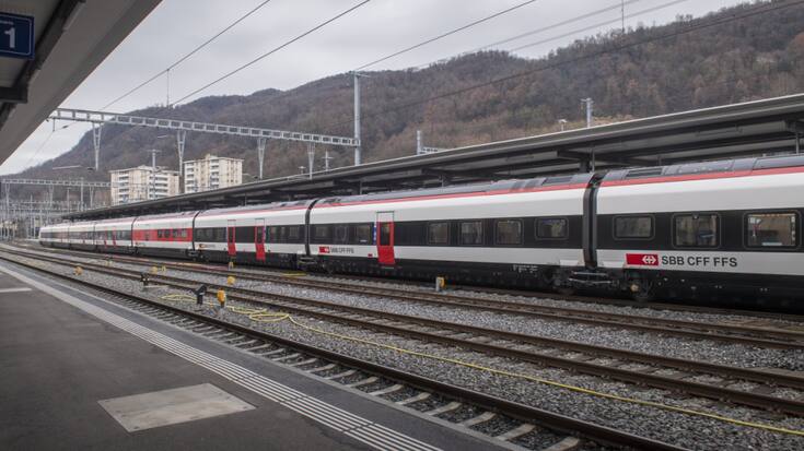Le trafic ferroviaire international longue distance entre Chiasso et Milan était encore interrompu mercredi, en raison des dégâts causés par les intempéries dans le nord de l'Italie (archives).