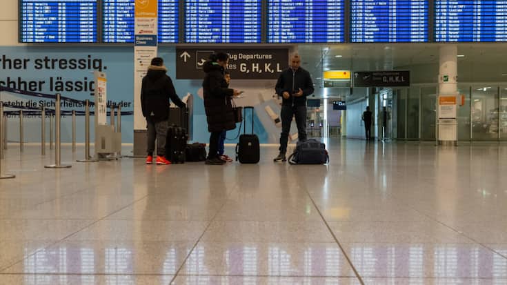 Près de 3000 passagers ont été affectés par les annulations de vols à l'aéroport de Munich (archives).