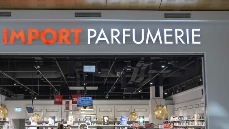 En Suisse, les parfums du groupe sont vendus notamment dans les magasins Import Parfumerie (archives).