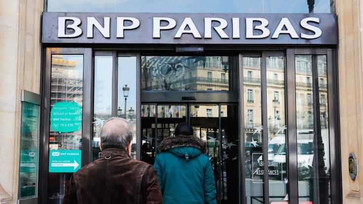 BNP Paribas a fait état d'un coût du risque - des sommes provisionnées pour faire face aux crédits impayés - en hausse de 24,1% à 905 millions d'euros, dans un contexte d'augmentation continue du nombre de faillites d'entreprises en France. (archives)