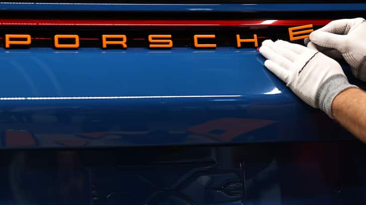 La marque haut de gamme Porsche est en perte de vitesse (archives).