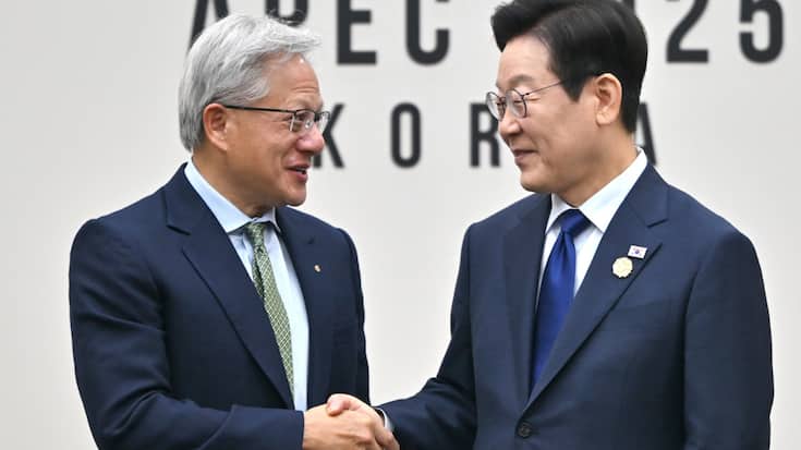 L'accord est intervnu à l'issue d'une rencontre entre le patron de Nvidia Jensen Huang et le président sud-coréen Lee Jae Myung.