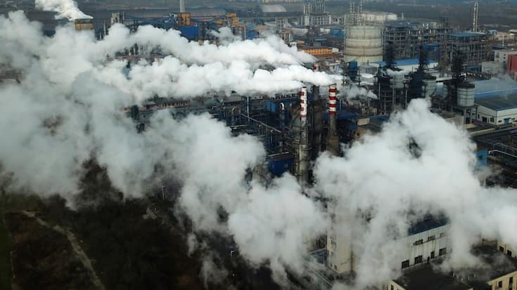 Les émissions chinoises n'ont pas encore atteint leur pic, selon une étude d'experts publiée jeudi.