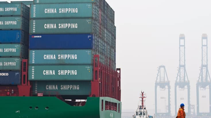 Les exportations chinoises ont reculé de 1,1% sur un an en octobre, baissant pour la première fois depuis février, dans une période de regain des tensions commerciales avec les États-Unis, ont indiqué les douanes chinoises vendredi.