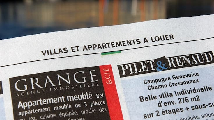 La progression des loyers a marqué une pause en octobre. (archive)