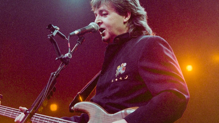 Paul McCartney va sortir un morceau silencieux pour s'opposer à un projet de loi assouplissant le droit d'auteur lié à l'IA. Photo: l'ex-Beatle au Hallenstadion à Zurich en 1989.