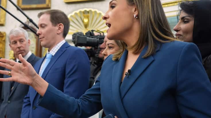 Les questions de la journaliste d'ABC News Mary Bruce ont particulièrement déplu à Donald Trump.