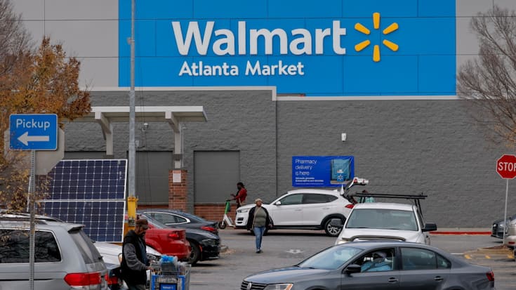 Walmart s'est félicité des ventes en ligne au troisième trimestre (archives).