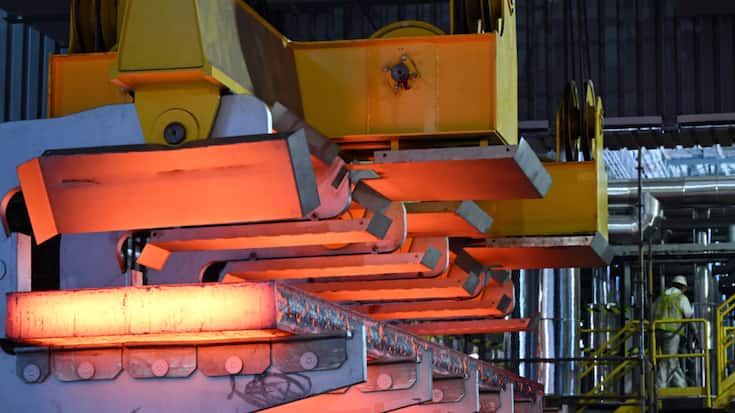 Les négociateurs européens espèrent parvenir à ramener à 15% les droits de douane appliqués actuellement aux importations d'acier au pays de l'oncle Sam.