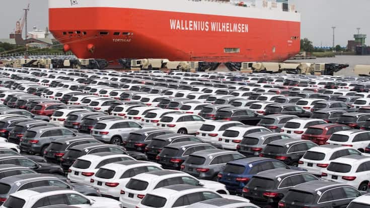 Affectées par les droits de douane américains les exportations du "Made in Germany" ont diminué de 0,7%. (archives)