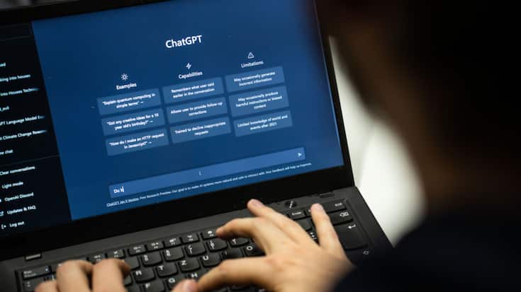 Selon la dernière enquête de l&#8217;Office fédéral de la statistique, 3,2 millions de personnes ont fait appel à l&#8217;IA générative au cours des trois derniers mois (image d'illustration).