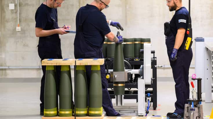 Les commandes industrielles allemandes ont été dopées par le secteur de l'armement (archives).