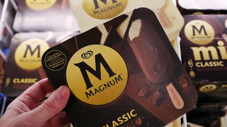 La cotation principale de la division qui compte les marques de crèmes glacées Magnum, Ben &amp; Jerry's et Cornetto, se fera à Amsterdam (archives).