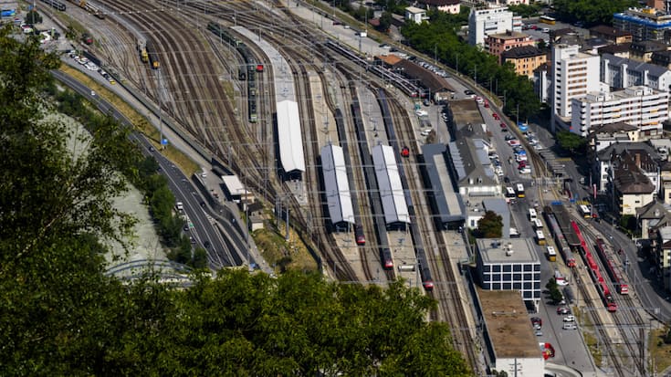 De nouveaux trains directs relieront Brigue (VS) à l'Allemagne dès l'entrée en vigueur du nouvel horaire CFF, le 14 décembre (image d'illustration).