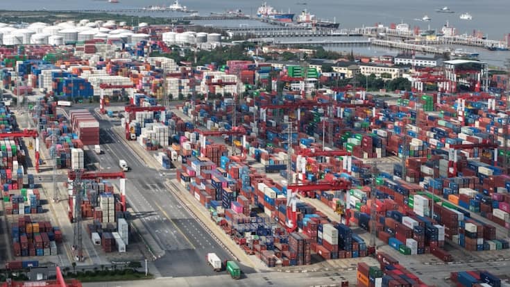 Les partenaires européens de la Chine en particulier s'alarment de voir qu'avec la confrontation commerciale avec les Etats-Unis ses produits se déversent sur leur marché.