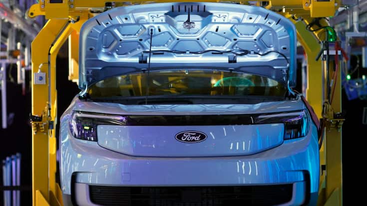 Les constructeurs Renault et Ford ont noué un partenariat pour le développement et la production, sur un site du groupe français, de deux voitures électriques Ford destinées au marché européen. (archives)