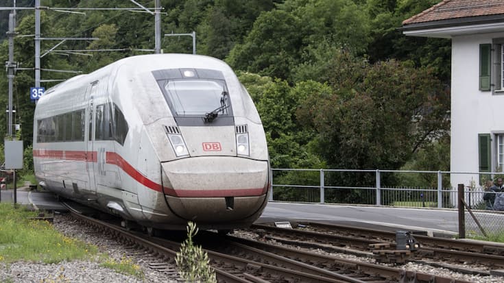 Un train ICE permet désormais de rejoindre plusieurs grandes villes d'Allemagne au départ de Brigue (photo d'illustration).