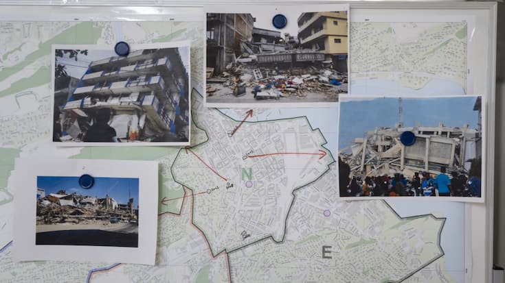 Le Conseil des Etats ne veut toujours pas d'ingérence fédérale pour régler une assurance face aux séismes graves (illustration).