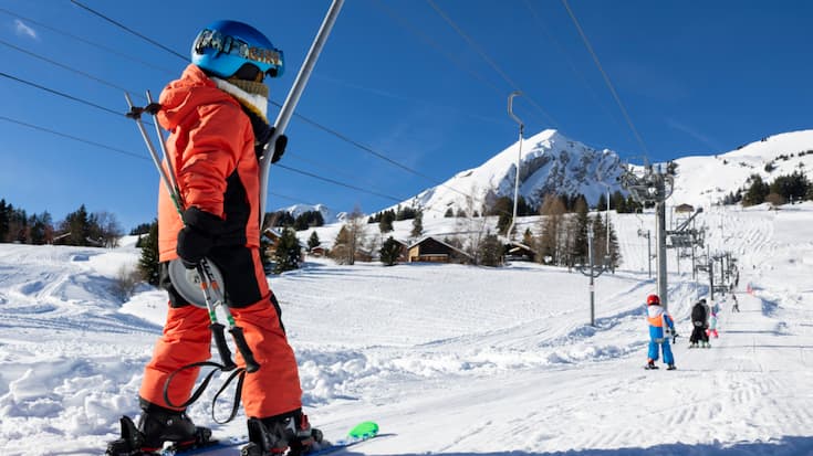 Le prix des forfaits de ski a grimpé en moyenne sur un an de 10% dans les stations suisses.