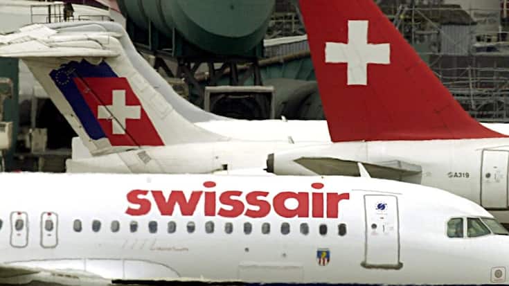 Avant la faillite du groupe Swissair, la holding SAirGroup regroupait plusieurs unités, dont SAirLines, laquelle était constituée du coeur de métier de l'entreprise avec les compagnie aériennes Swissair, Crossair et Balair (archives).