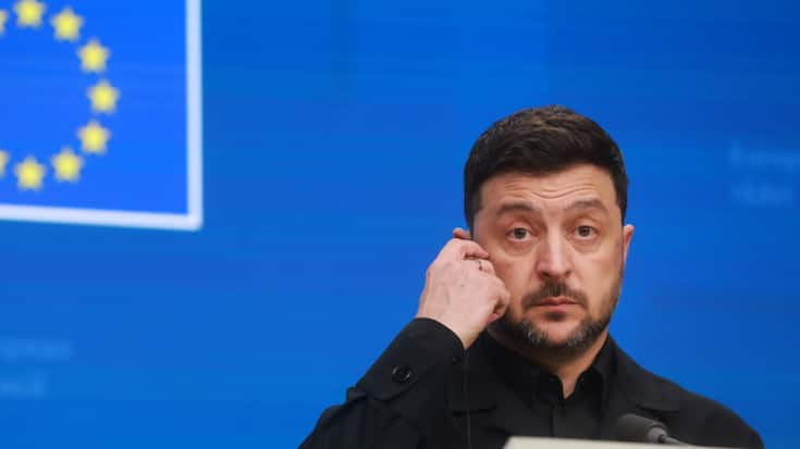 La présence du président ukrainien Volodymyr Zelensky à Bruxelles n'aura pas suffi à faire accepter l'utilisation des fonds russes gelés par l'UE pour financer l'effort de guerre ukrainien.