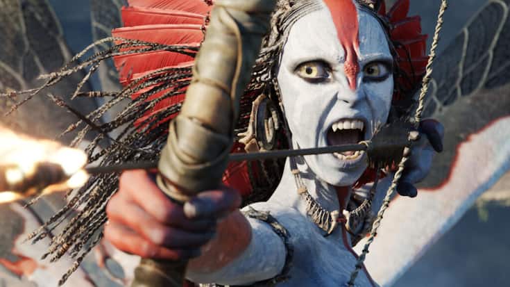 "Avatar: de Feu et de Cendres" a dominé le box-office américain lors de sa sortie en salles, ici le personnage de Vanang, interprétée par Oona Chaplin.