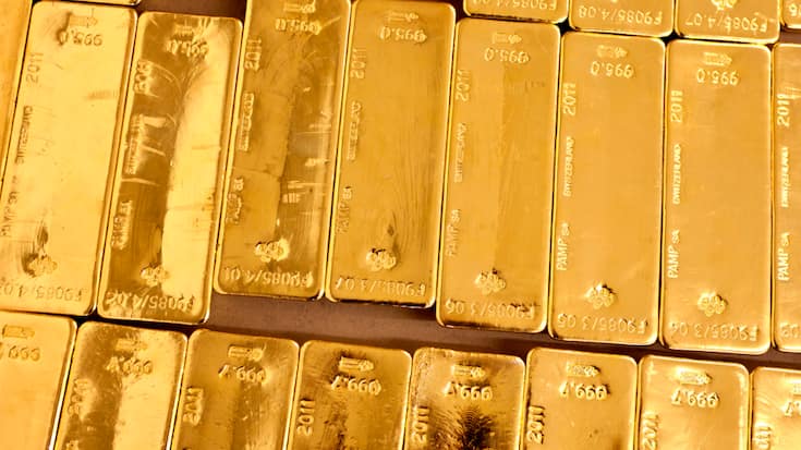 Le prix de l'or a atteint un nouveau record, lundi.