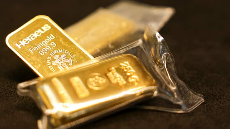 Le cours de l'or a franchi pour la première fois la barre des 4400 dollars l'once, battant son record d'octobre. (archive)