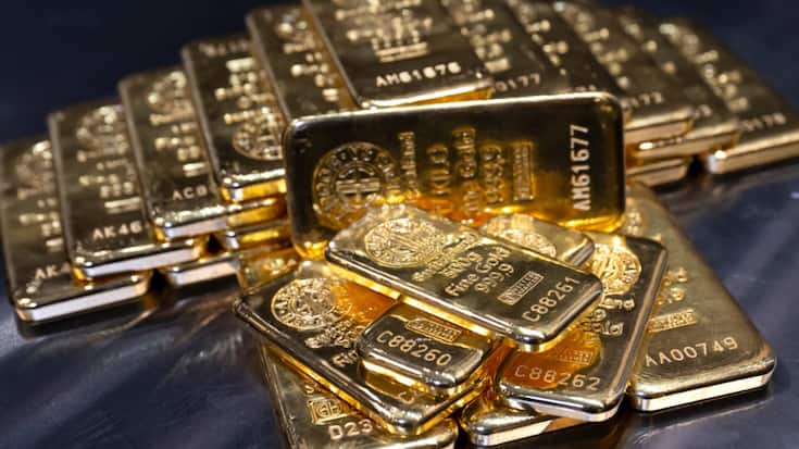 Le cours de l'or atteint un niveau record. (archive)