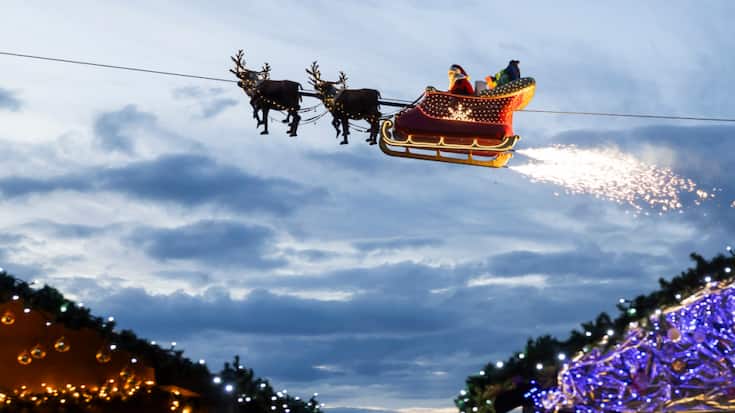 Le marché Riviera Noël a attiré pus de 650'000 visiteurs sur les rives du Léman (archives).