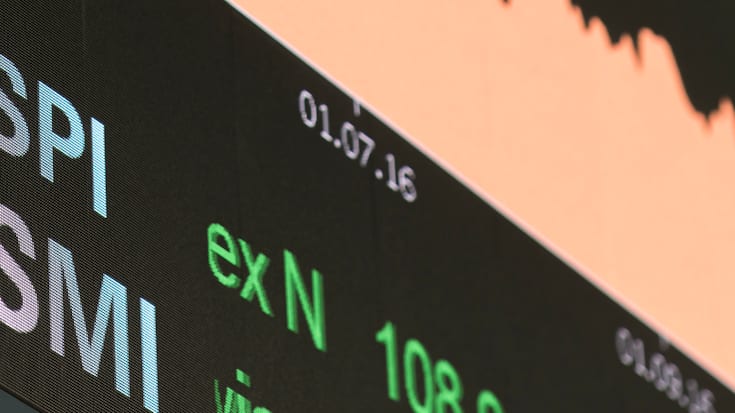 Au bilan annuel, l'indice vedette de SIX, le SMI, affiche une belle progression de 14,37%. (archive)