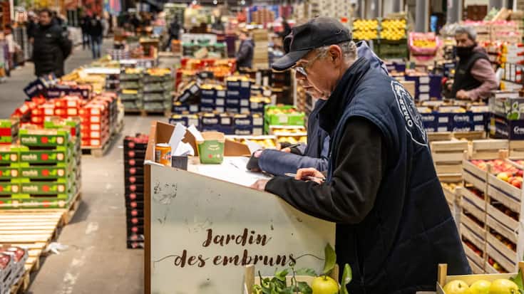 Les prix à la consommation en France ont augmenté de 0,8% au mois de décembre sur un an. (archive)