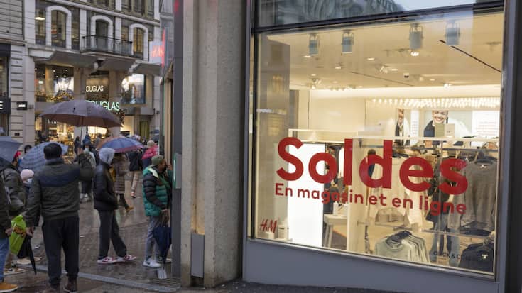 Les vendeurs d'habillement ont connu une année 2025 difficile. (arhcive)