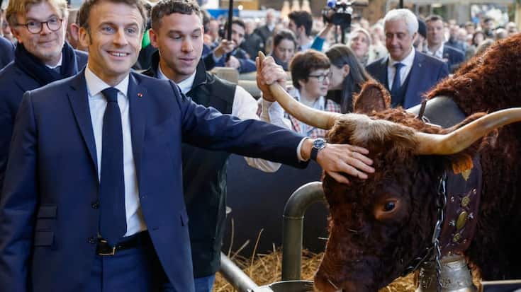 Le Salon de l'agriculture est un rendez-vous incontournable pour les hommes politiques français (archives).