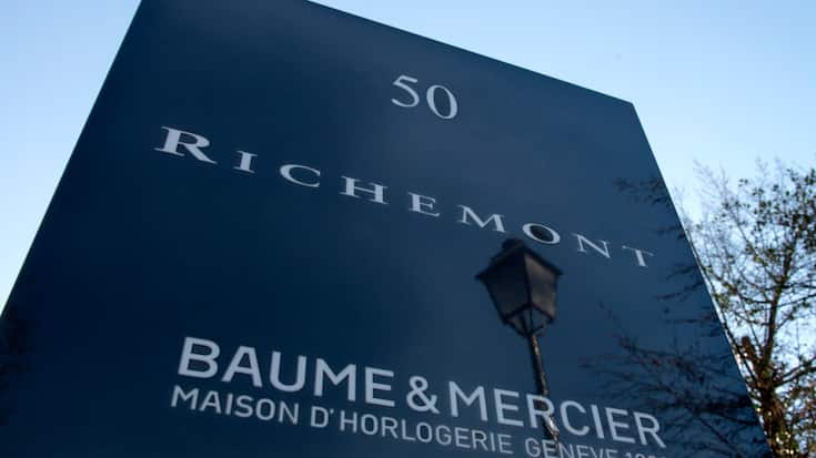 Après neuf mois de l'exercice décalé 2025/26, Richemont affiche un chiffre d'affaires de 17,0 milliards d'euros, en hausse de 10% à taux de change constants (archives).