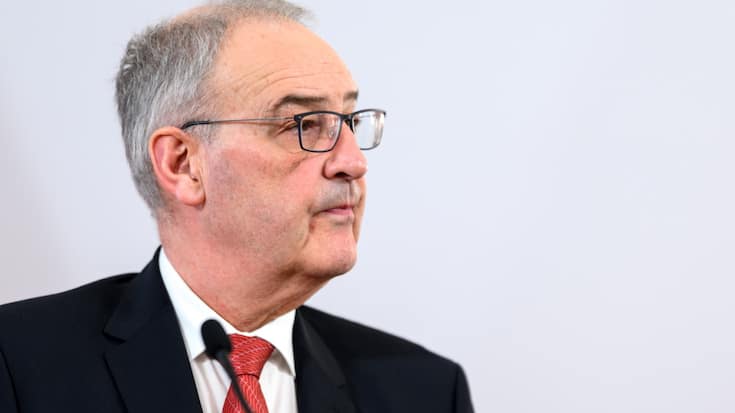 Le président de la Confédération Guy Parmelin a été un acteur clé aux côtés de sa prédécesseure Karin Keller-Sutter dans les discussions avec les Etats-Unis.