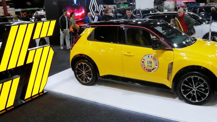 Pour le seul constructeur Renault, principale marque du groupe français, les ventes ont progressé également de 3,2% par rapport à 2024 à 1,63 million d'unités (archives).