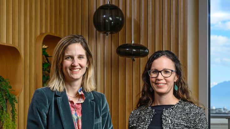 Caroline Schwarz et Charlotte Ducrot