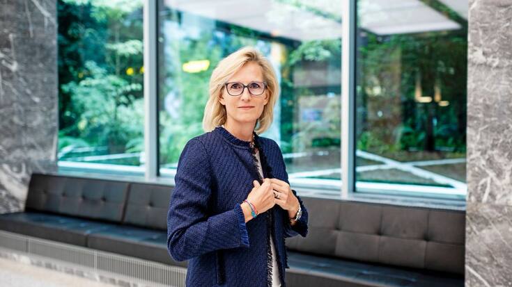 Sabine Keller-Busse, Group Chief Operating Officer der UBS, am 18.07.2019 an deren Sitz an der Bahnhofstrasse 45 in Zï¿ï¾¼ri