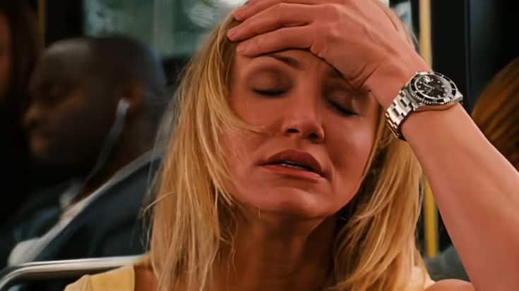 Cameron Diaz avec une Rolex Submariner.