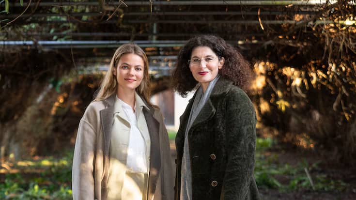 Yaël Meier  et Tina Müller, CEO de Weleda.