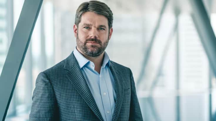 Klemens Haselsteiner, CEO du groupe de construction Strabag.