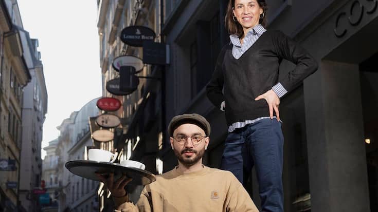 Nicolas Presti et Zeina Ahda