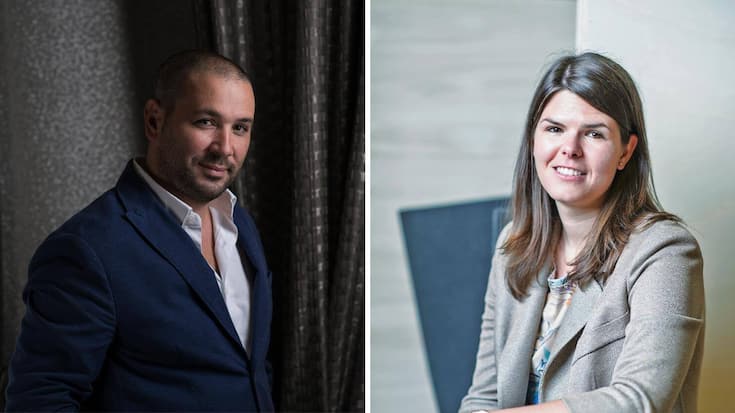 Cyril Halifi et Isabelle Harsch